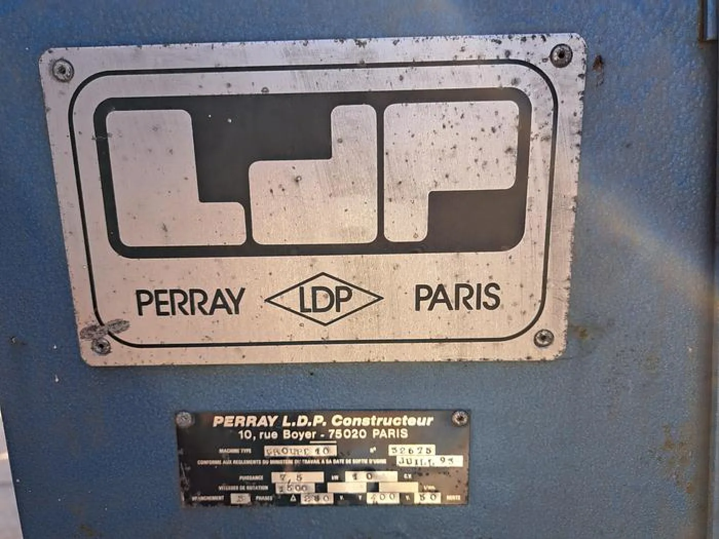 Ventilador LDP 7,5 Kw - 1