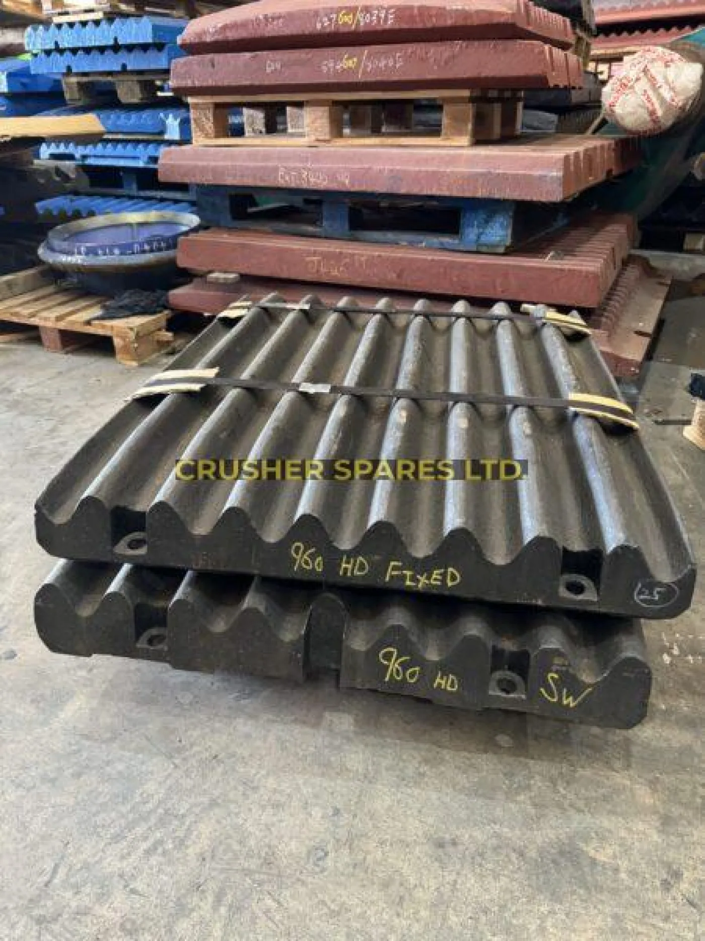 600/8012 | Swing Jaw Plate | Pegson® 960 Metrotrak | - 1