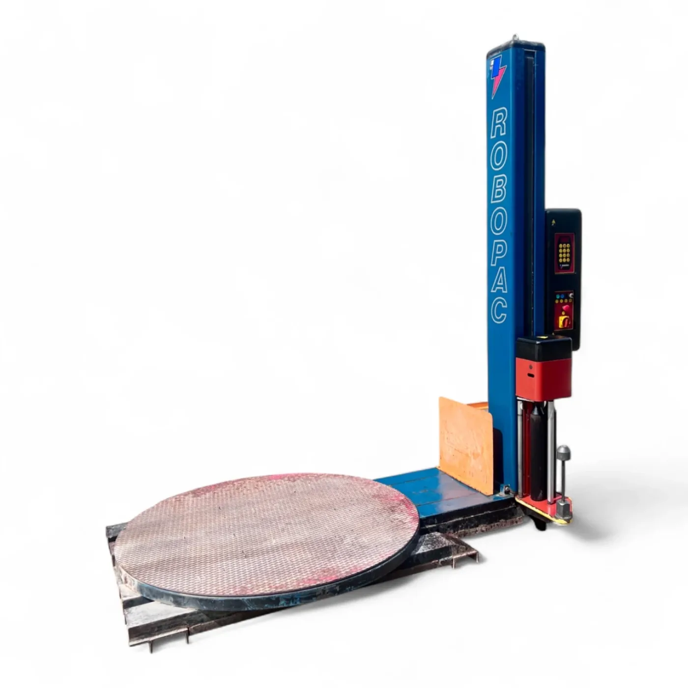 ROBOPAC ROTOPLAT 508/PFS Palettenwickler – Verpackungsmaschine für Paletten (Stretchwickler mit Drehteller, gebraucht) - 4