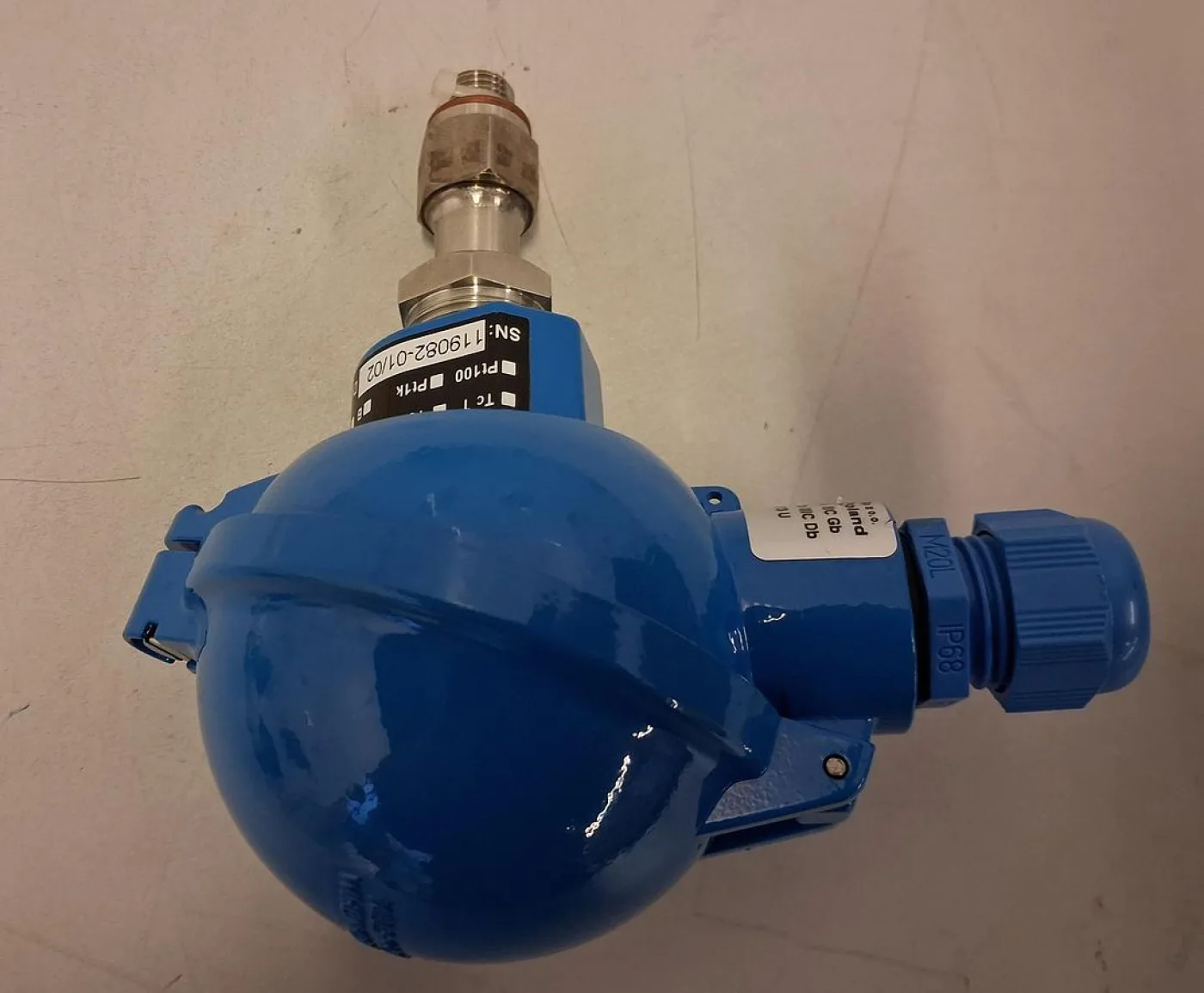 ATEX-zertifizierte Temperaturfühler Typ: XGM.4N4.W - 3