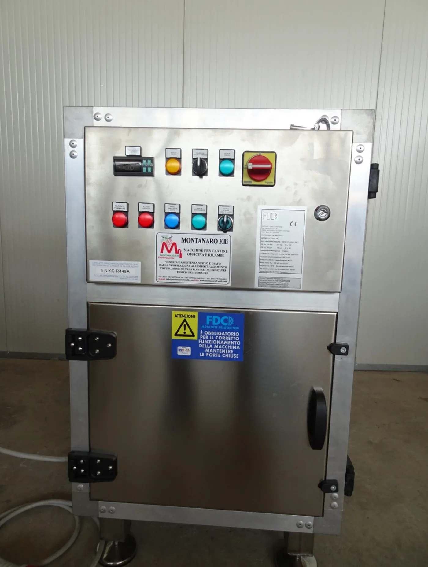 REFRIGERATING SYSTEM MODEL C1 FC 30 WITH COMPRESSOR, NEW MACHINE - 4