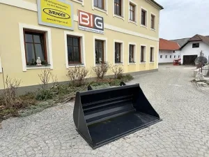 BIG Schwergutschaufel SUN 200 cm mit JCB Q fit Aufnahme