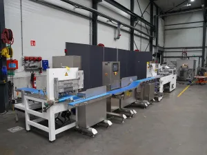 Complete kaasverpakkingslijn