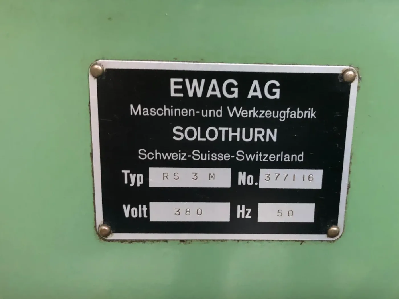020376 - EWAG RS 3 H - 7