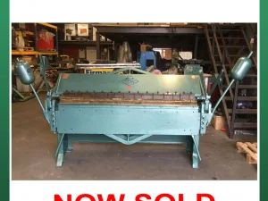 EDWARDS Box and Pan Folder 6ft - WNS - W. Neal Services Ltd