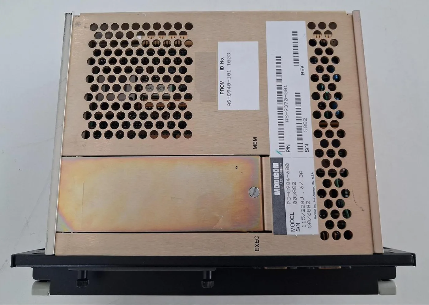 Modicon PC-0984-680 Programmable Controller Processor - 3