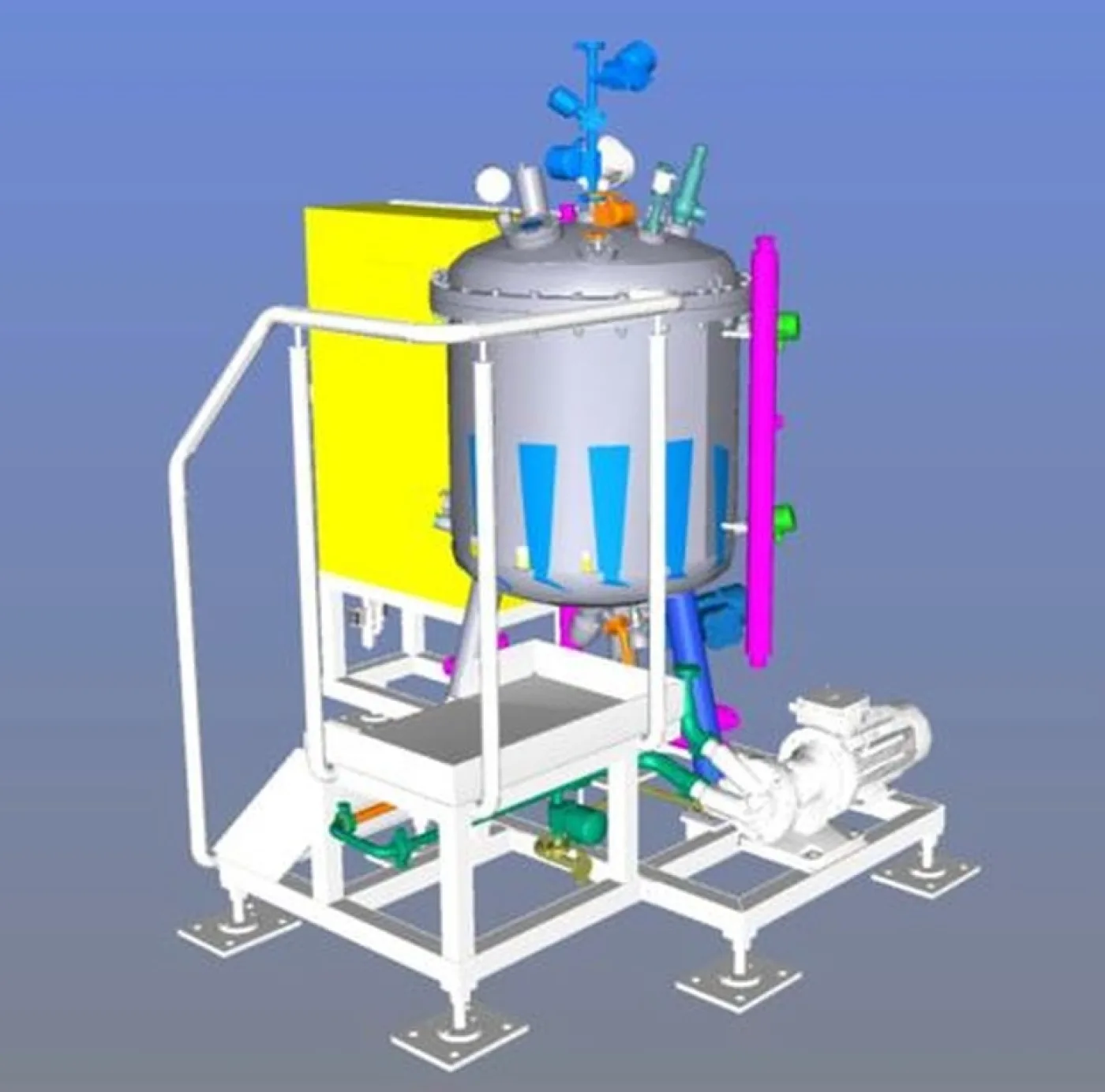 Pharmatech 350 L Mobile Pharma Vessel — NEW - Bioreactor - 1