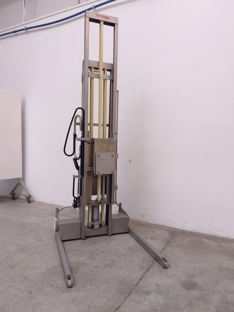 CARRELLO ELEVATORE CON PIASTRA ROTANTE – HOVMAND – MOD. S-1946