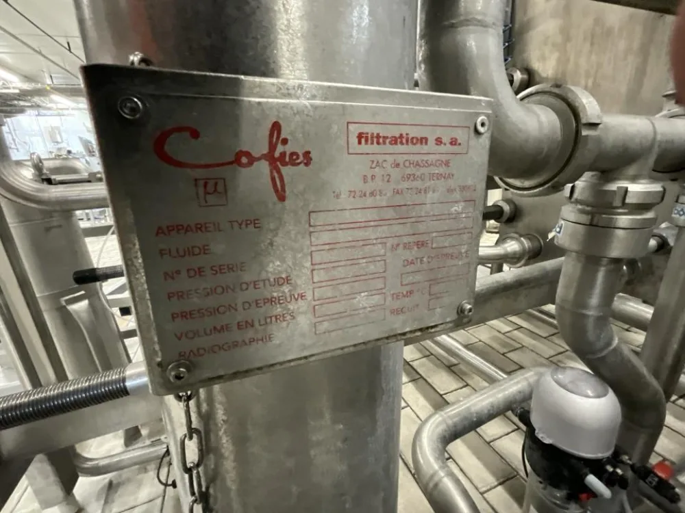 Tetra Pak Tetra Pak Stainless Steel Plate and Frame Heat Exchanger with 2 Off Filter Housings