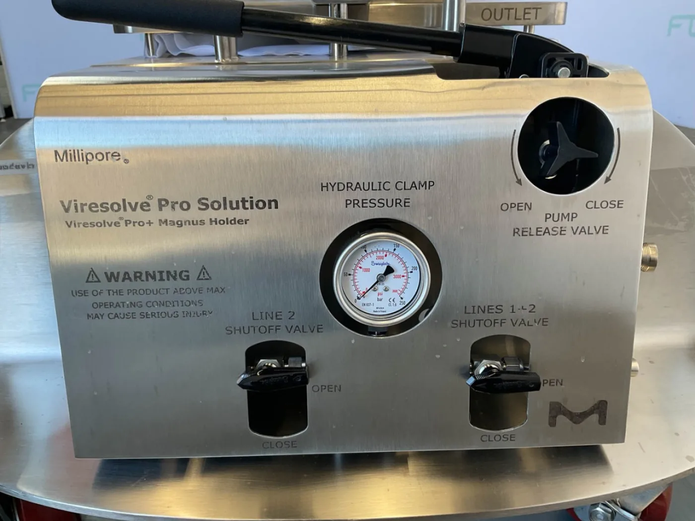 Merck viresolve pro - Horizontal plate filter - 5