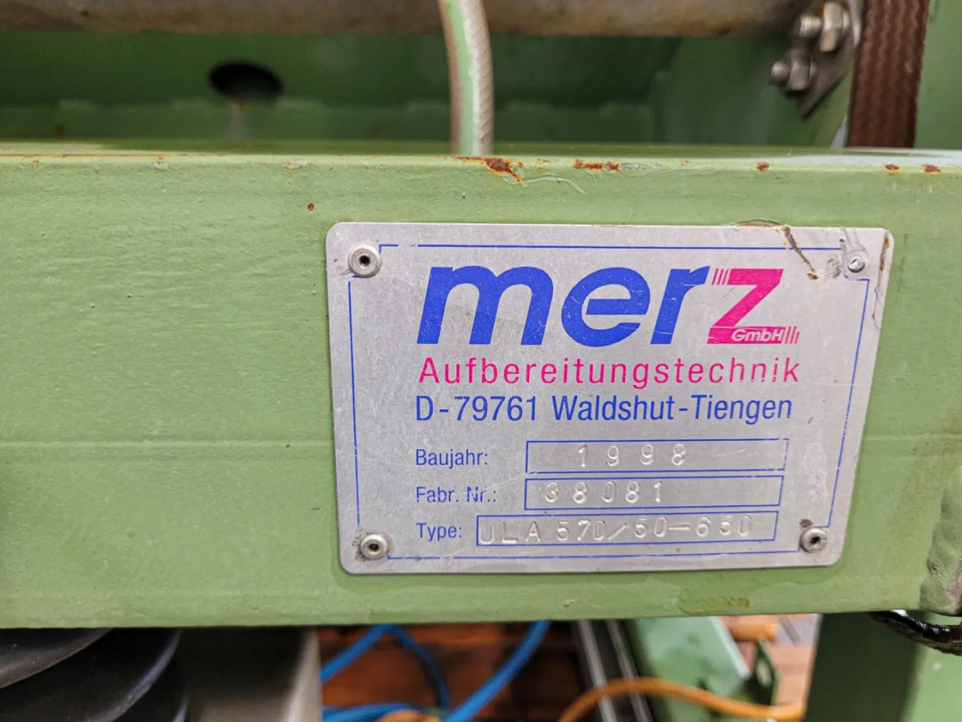 Merz 570/50-650 cascade separator - Vibro sieve - 8