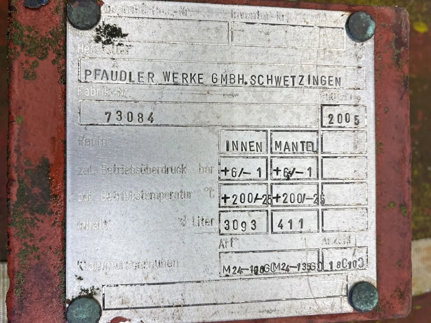 Pfaudler-werke CE2500 - Glass-lined Reactor - 3