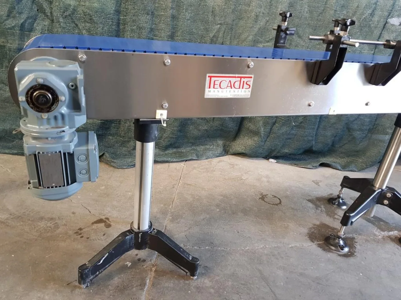 NASTRO TRASPORTATORE MOTORIZZATO CON SPINGITORE – TECADIS - 3