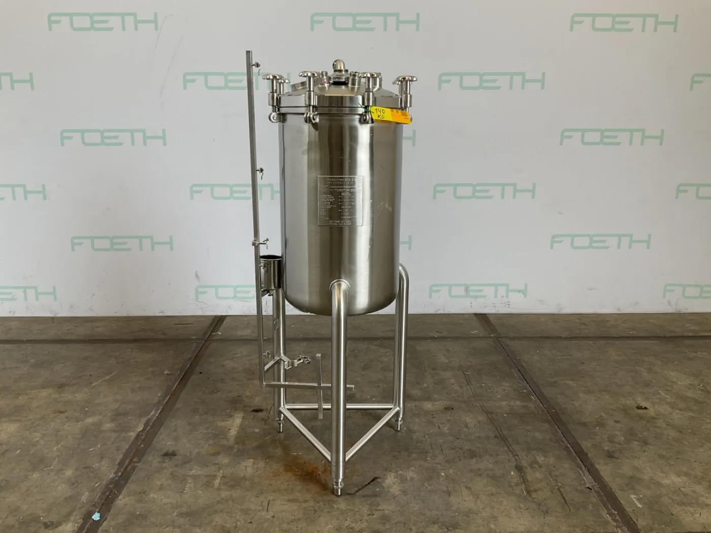 Baumgartner 100 L - Pressure vessel - 6