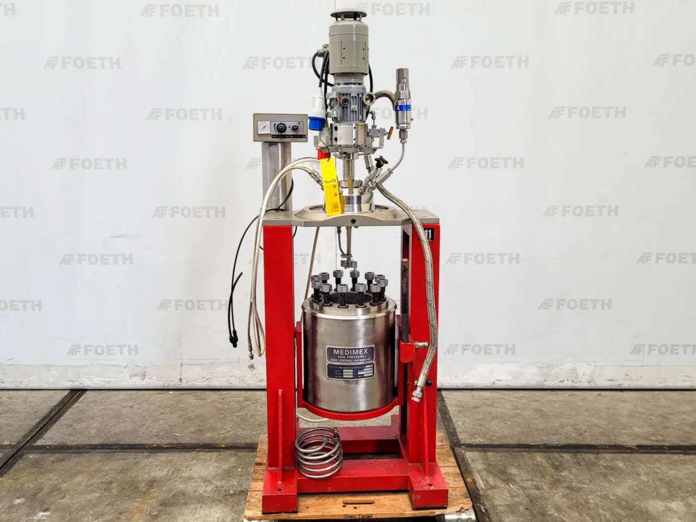 Medimex HLR-5, 5 Ltr. - Stainless Steel Reactor - 5