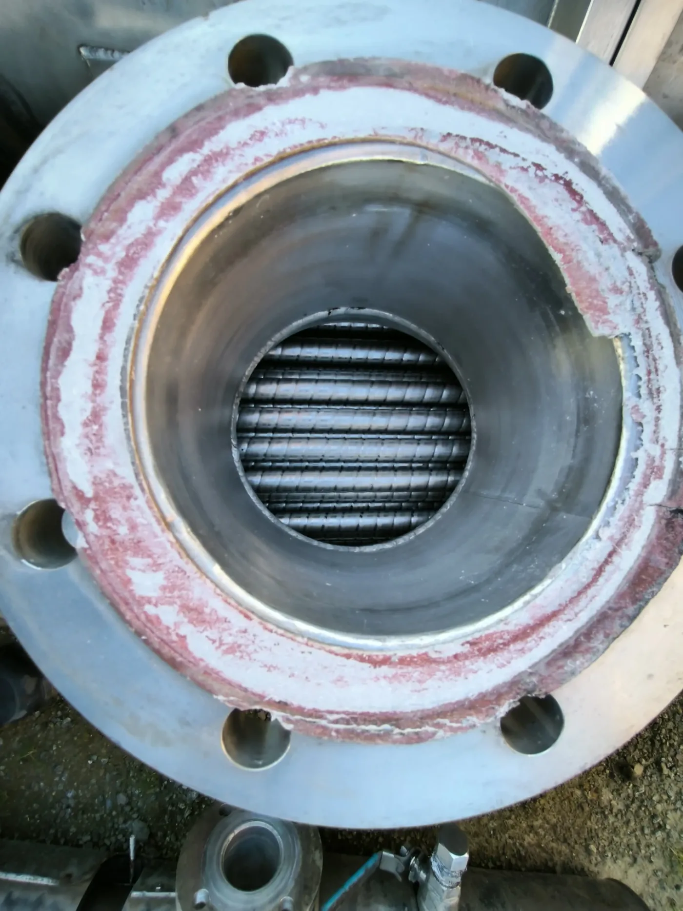 SEDITESA VERTICAL EXCHANGER IN STAINLESS STEEL 316 16 m2 - 6