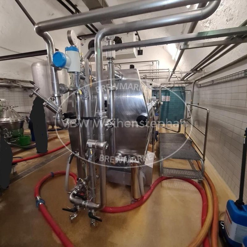 Kieselgur- and sterilising filter