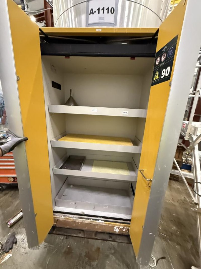 2015 Asecos Fire-Resistant Chimie Storage Cabinet