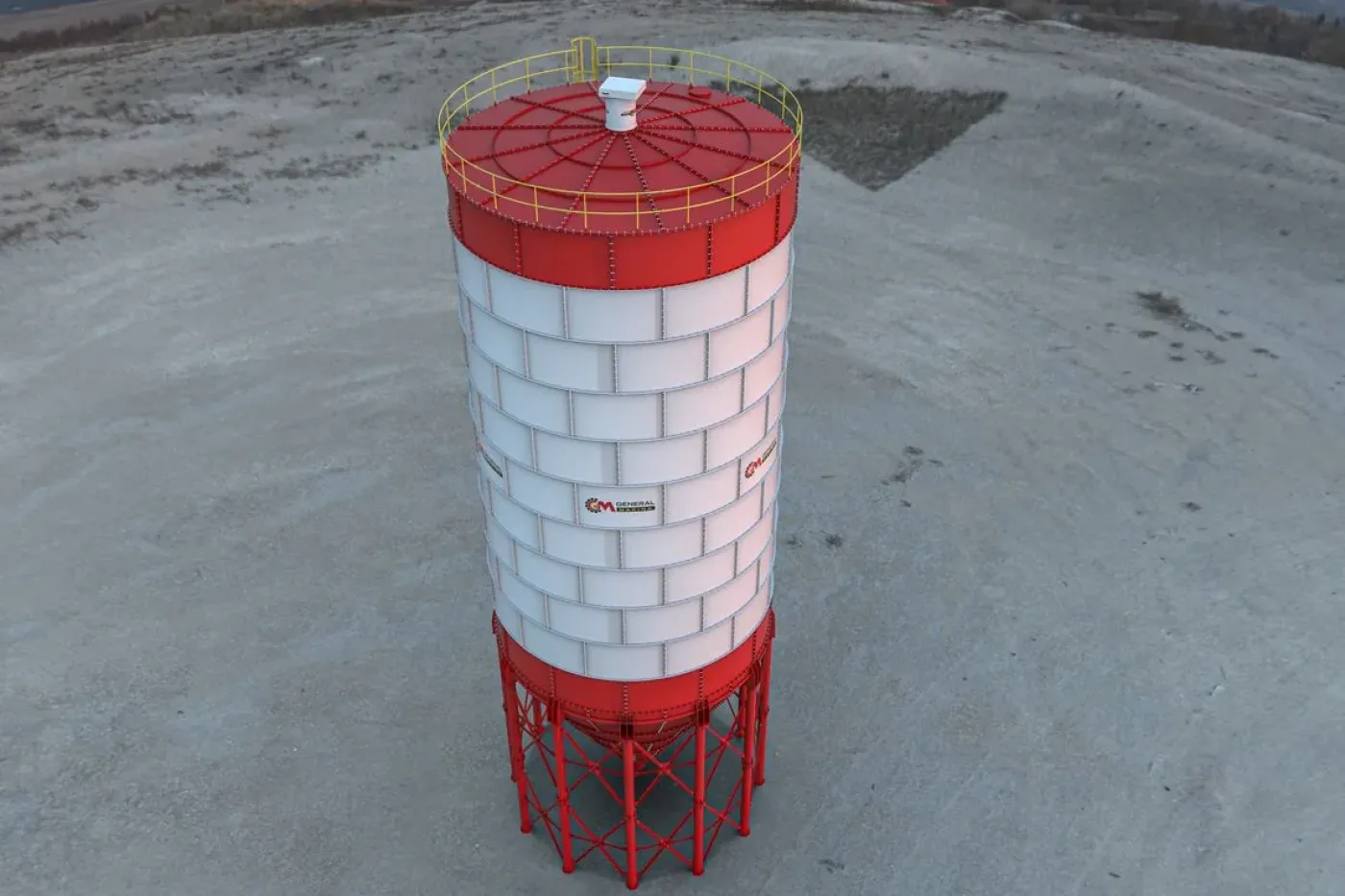 Cement Silo — Bolted & Welded, 30-2500 Ton - 3