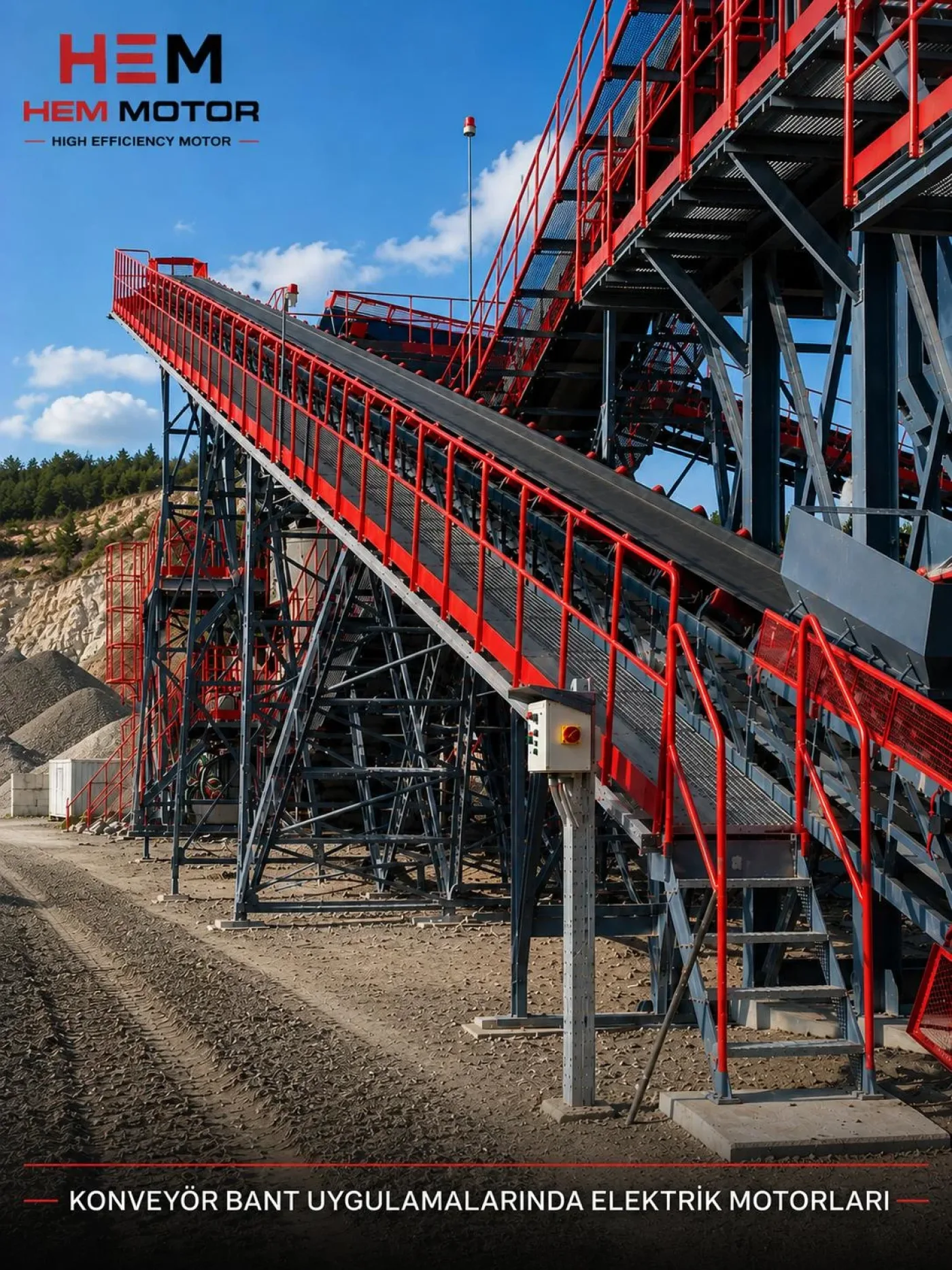 Conveyor Belt Electric Motors - 1