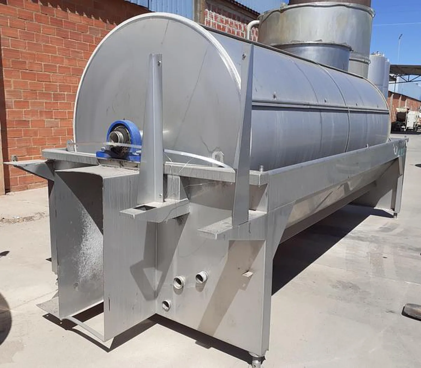 Trommel de lavagem em inox - 4