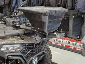 ATV Quad Mounted Spreader Fertilizer, Seed or Sand 12V 43.5L