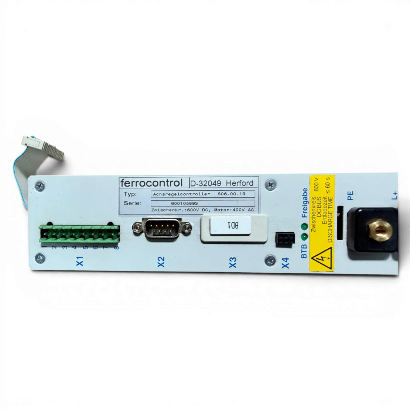 Ferrocontrol Achsregelcontroller S06-00-19 Art.-Nr. S06-00-19 für Priess & Horstmann NC CNC Maschinen - 6