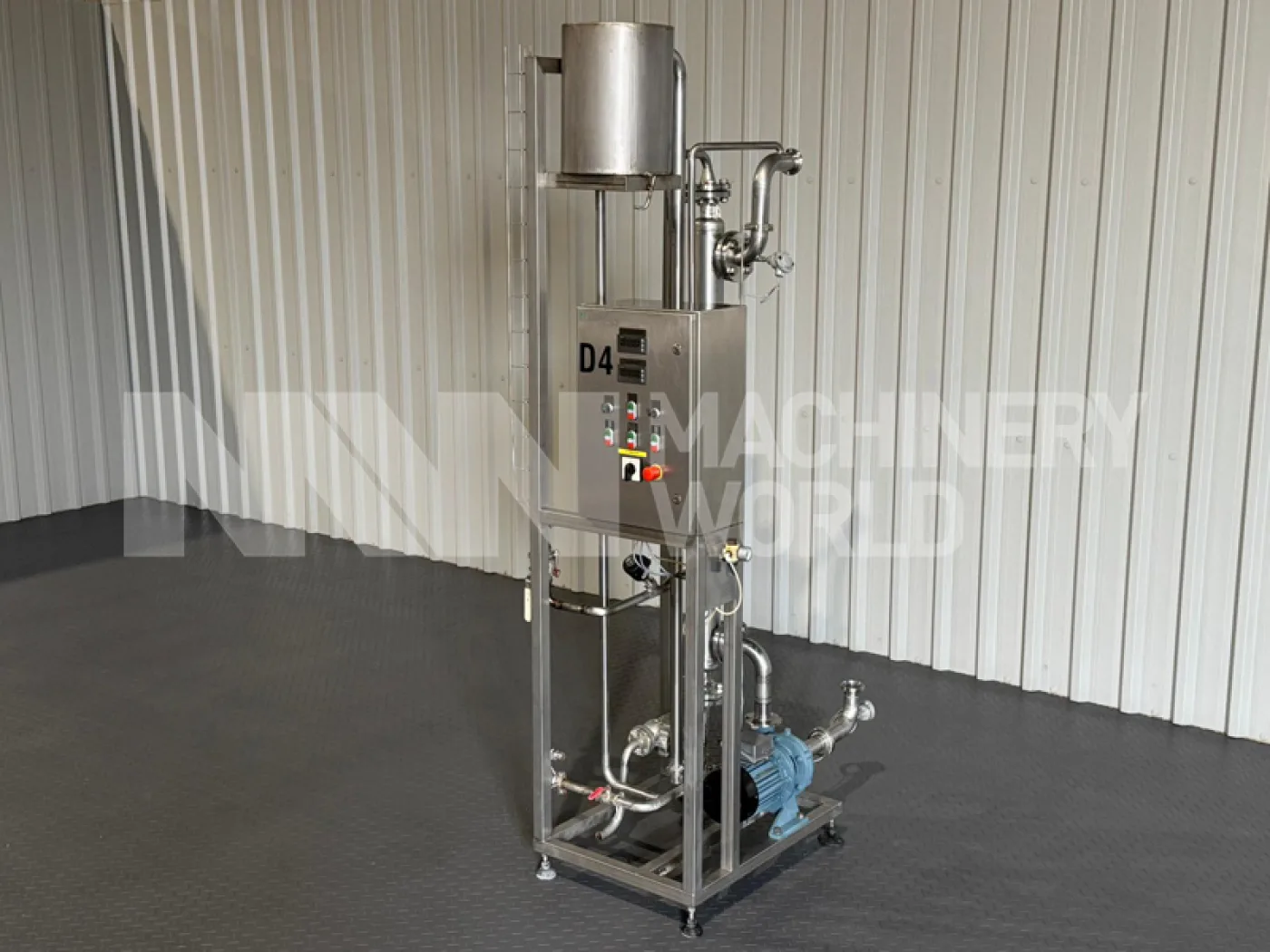 Shell-In-Tube Tubular Heat Exchanger – Steam Heater Skid with Pump - 2