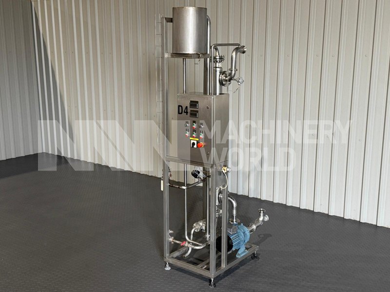Shell-In-Tube Tubular Heat Exchanger – Steam Heater Skid with Pump