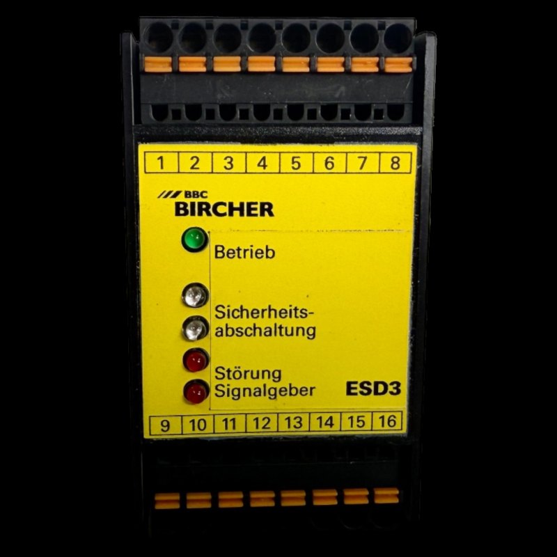 Bircher Reglomat Sicherheitsrelais ESD3-6171-K234 Art.-Nr. 6171-K234 HOMAG Nummer 4-008-32-0967