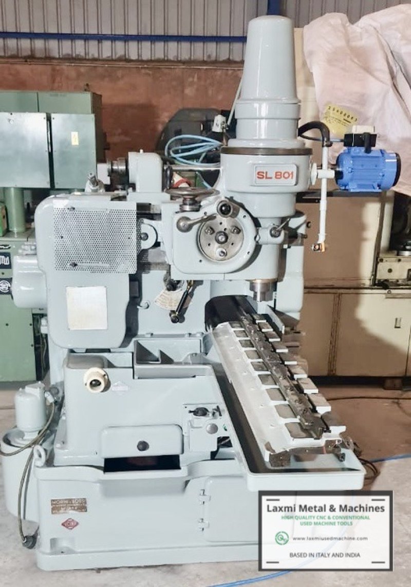 HIGH SPEED GEAR SHAPER, PAMA OMA - SL 801 with RACK CUTTING ATTACHMENT - Laxmi Metal & Machines, Rohtak