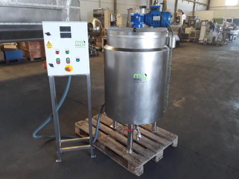 Fusora cuece cremas en acero inoxidable con agitador y cuadro eléctrico 250 litros