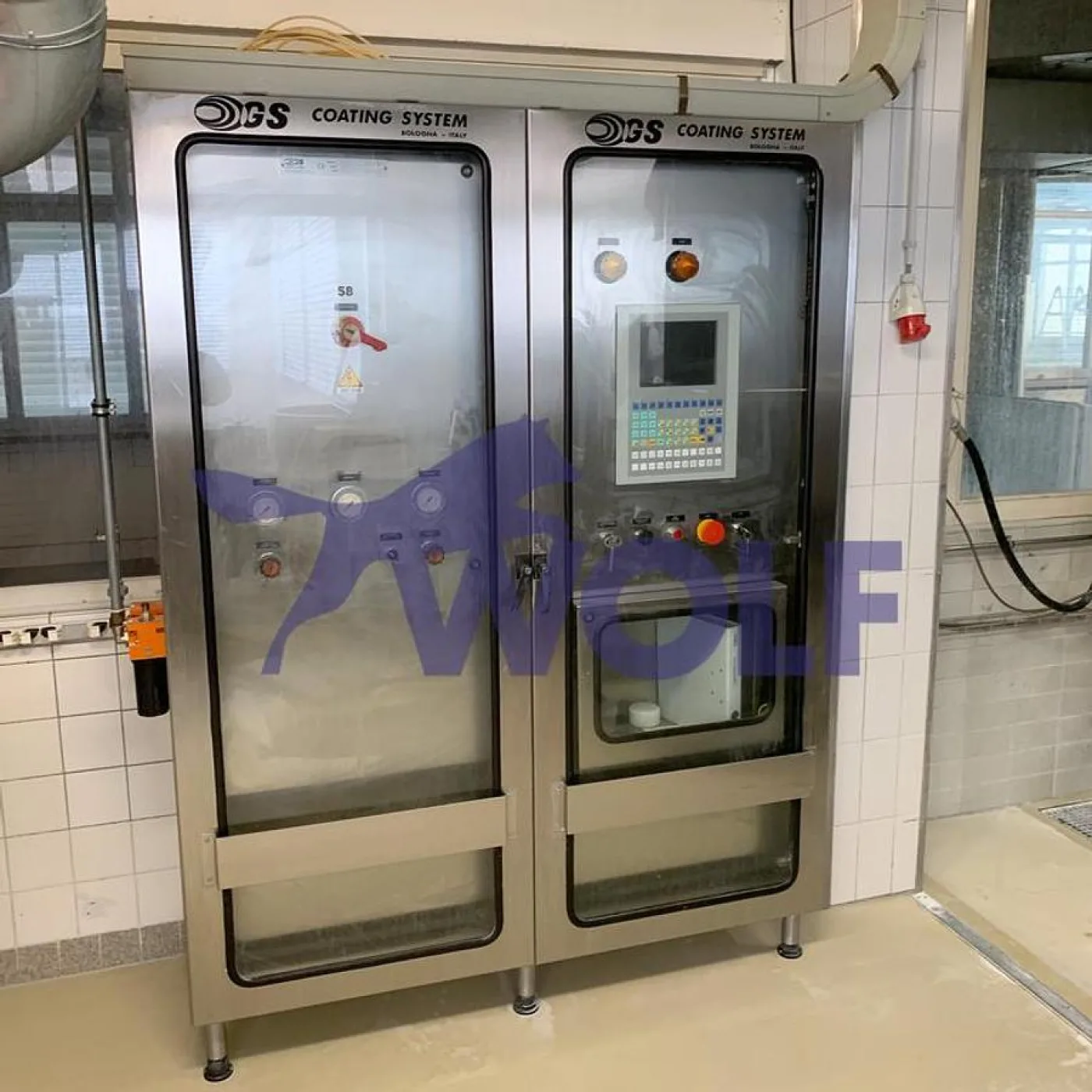Zucker-Drageeanlage GS-COATING-SYSTEM - Modell PRA/S400, bestehend aus: - 6