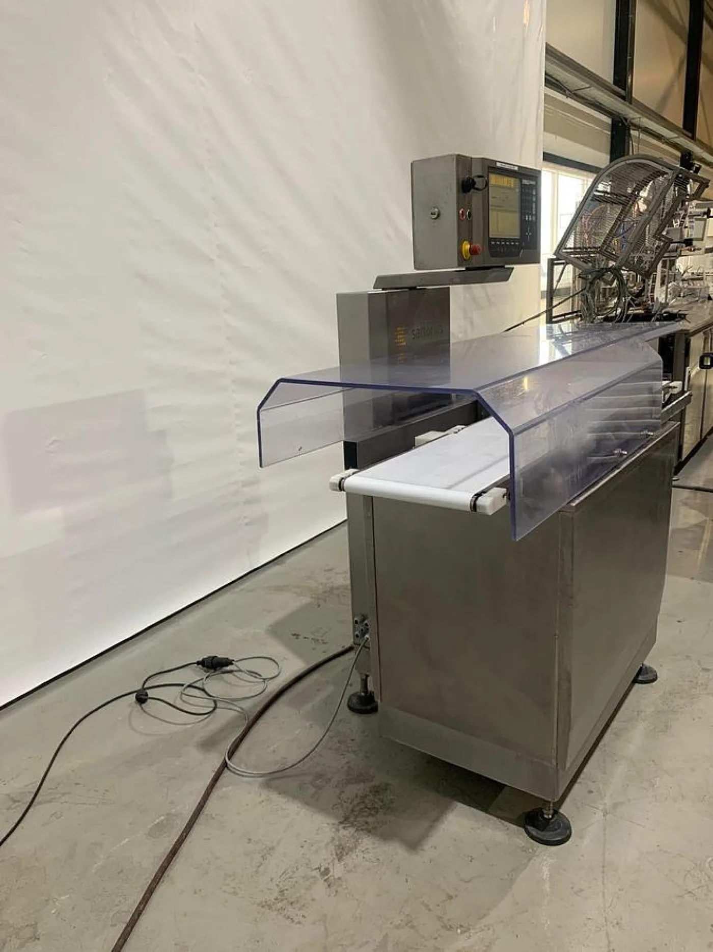 2008 Sartorius EWK 3010 Checkweger met uitwerper - 3