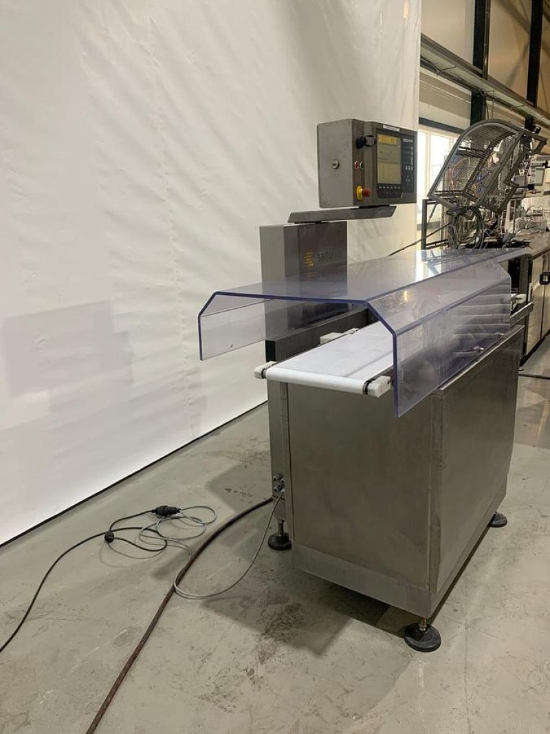 2008 Sartorius EWK 3010 Checkweger met uitwerper