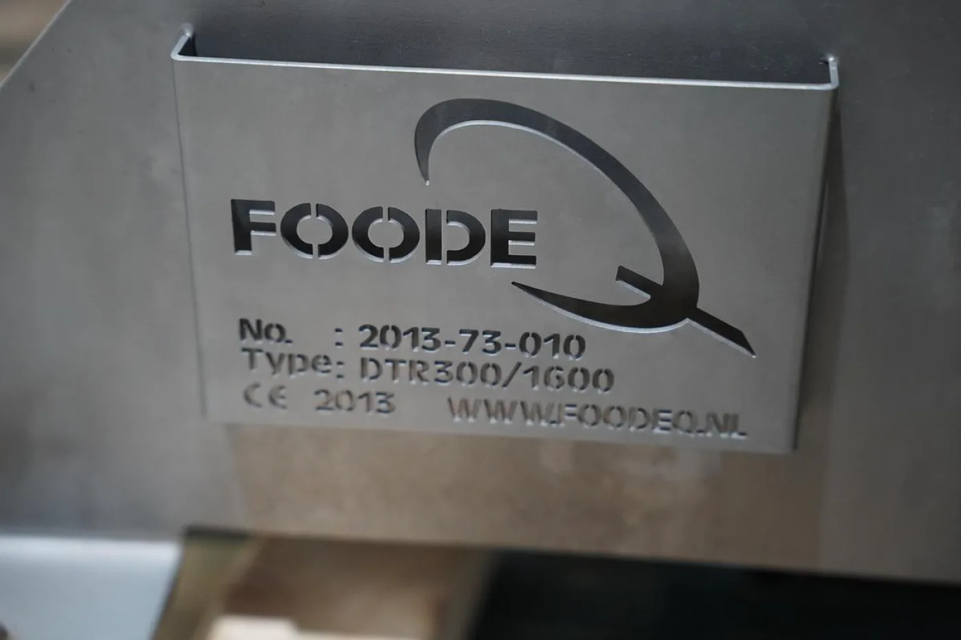 2013 Foodeq Invoertriller,Type DTR300/1600 - 7