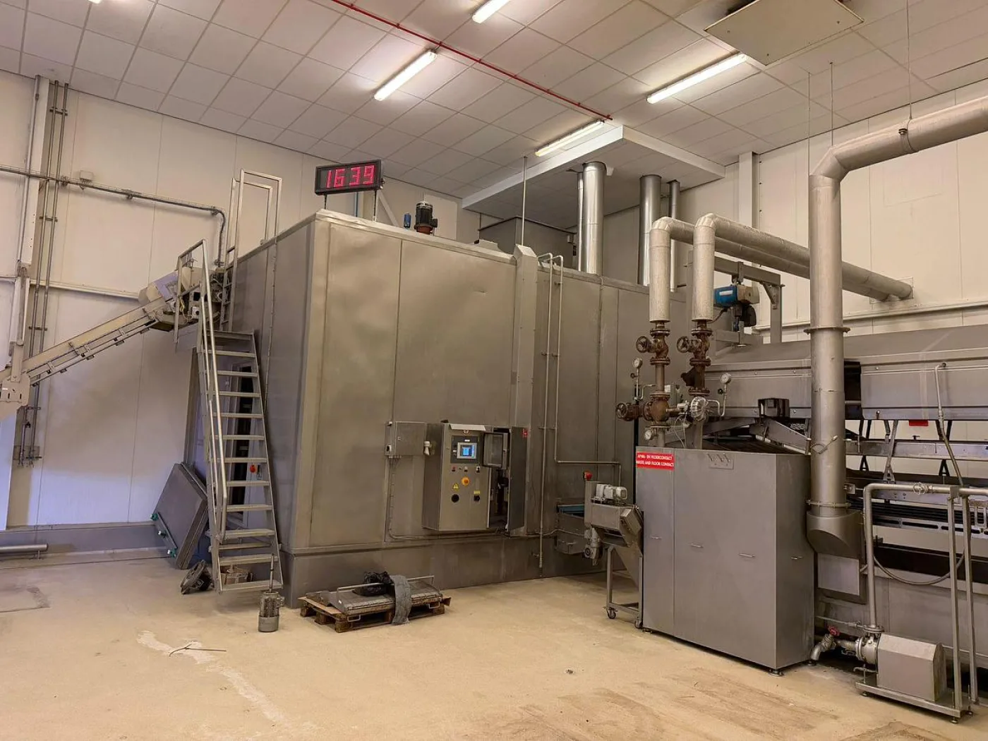 Complete frituurlijn met spiraal vriezer GEA/Advanced/Abroe - 6