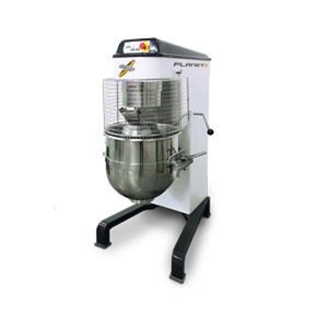 Sinmag Planeto 60Ltr Digital Control 10 Speed Planetary Mixer, Supplied with Safety Guard, Bowl, Beater, Whisk and Hook