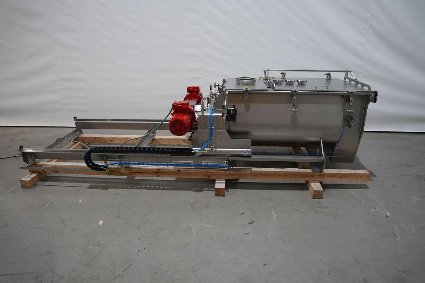 2020 Dinnissen Batch Menger, type 304-30-2x3 - 4
