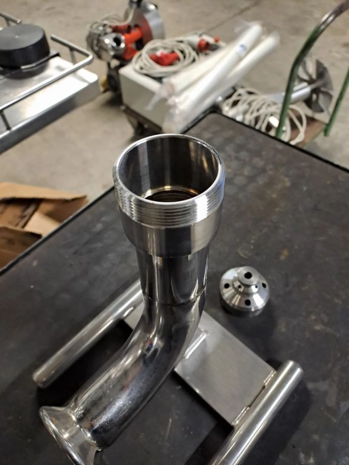 CENTRIFUGAL PUMP IN STAINLESS STEEL FOR WASHING TANKS, NEW EQUIPMENT - 6