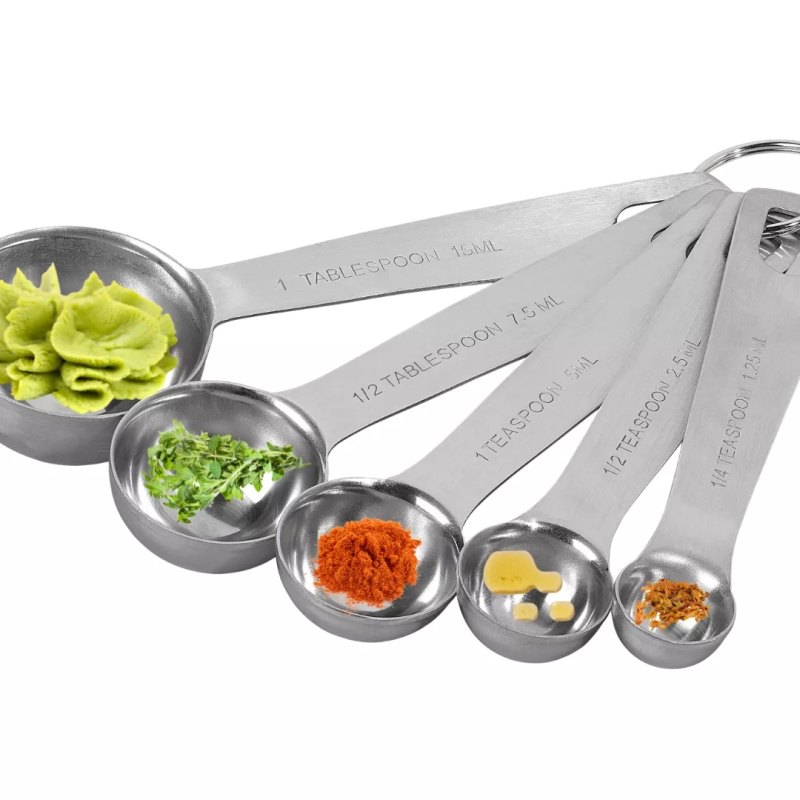 Tala Measuring Spoons • Set of 5 • Stainless Steel (Pack of 6) - islandcatering