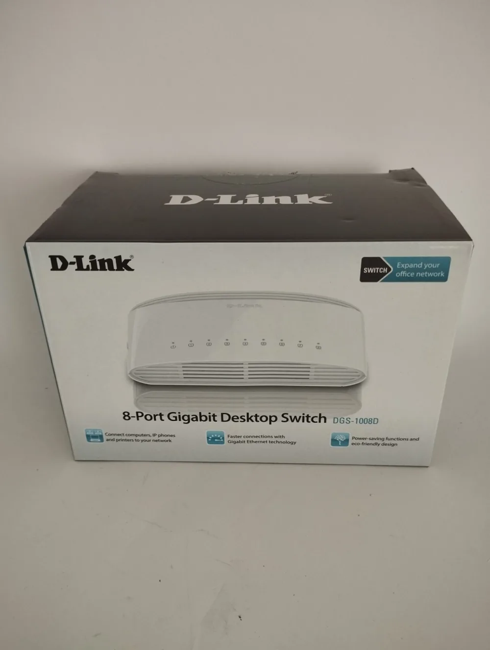 D-Link DGS-10008D 8-Port Gigabit Desktop Switch
