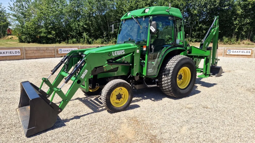John Deere 4600 with Front Loader &amp; Back Actor