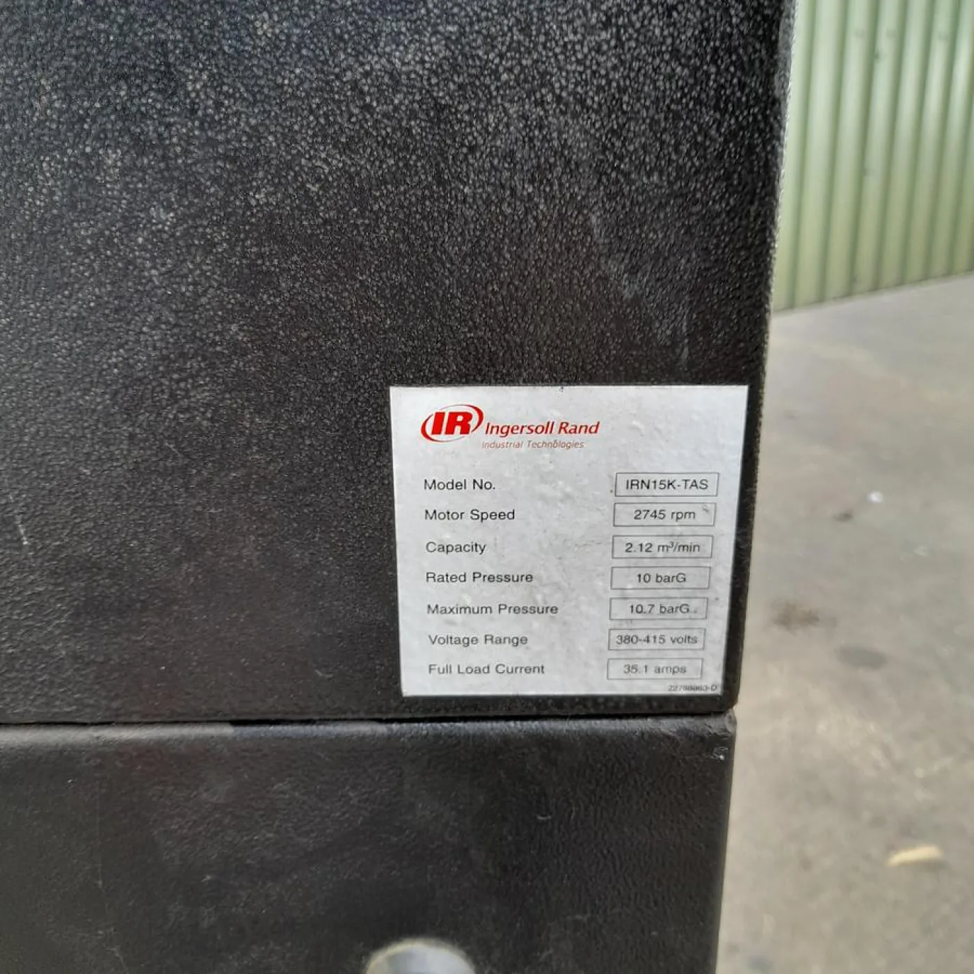 Ingersoll Rand Air Compressor - 5