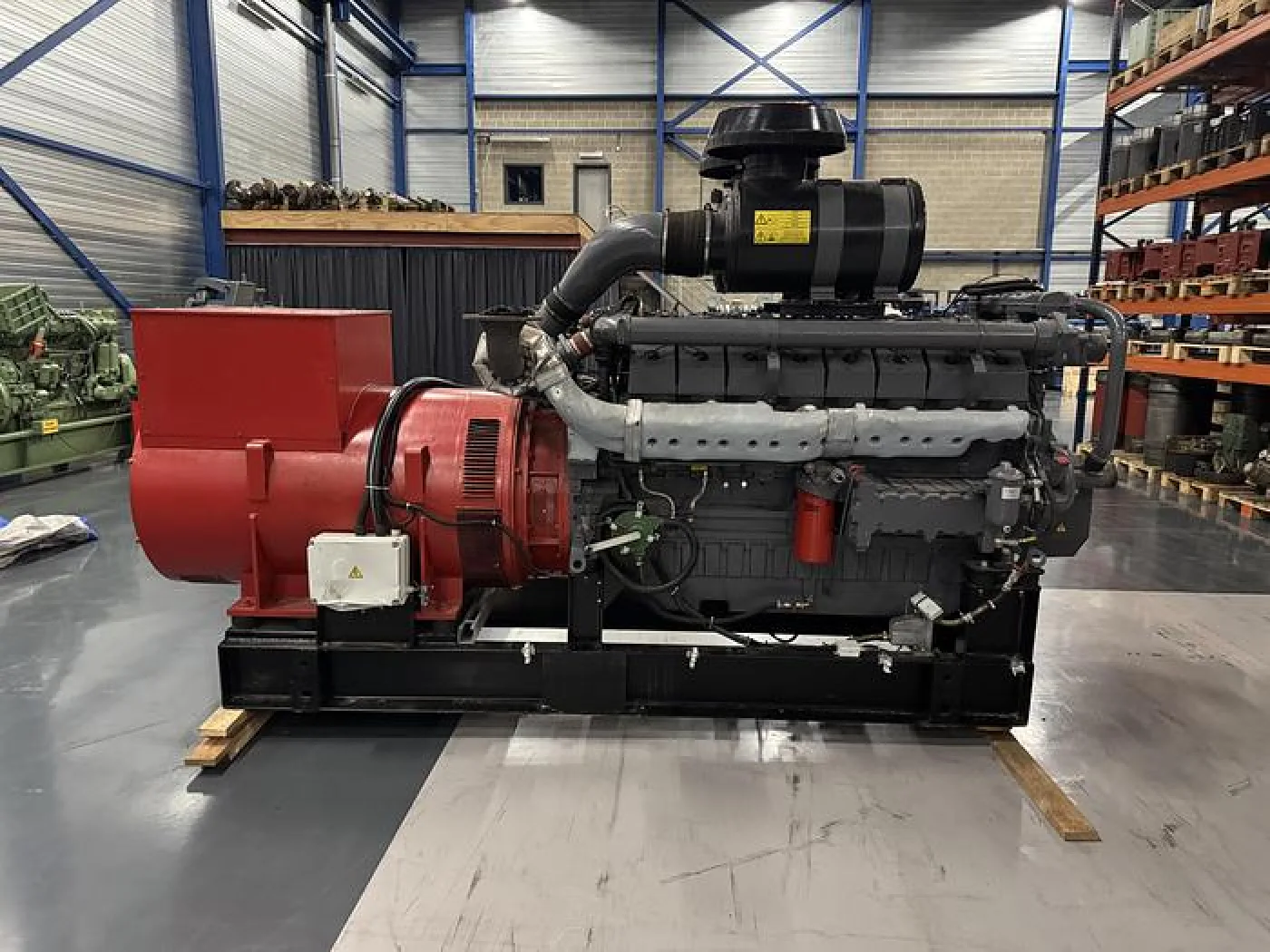 DEUTZ TBD 616-V16 / KUNZLER DIESEL GEN.SET 1000 KVA - 4