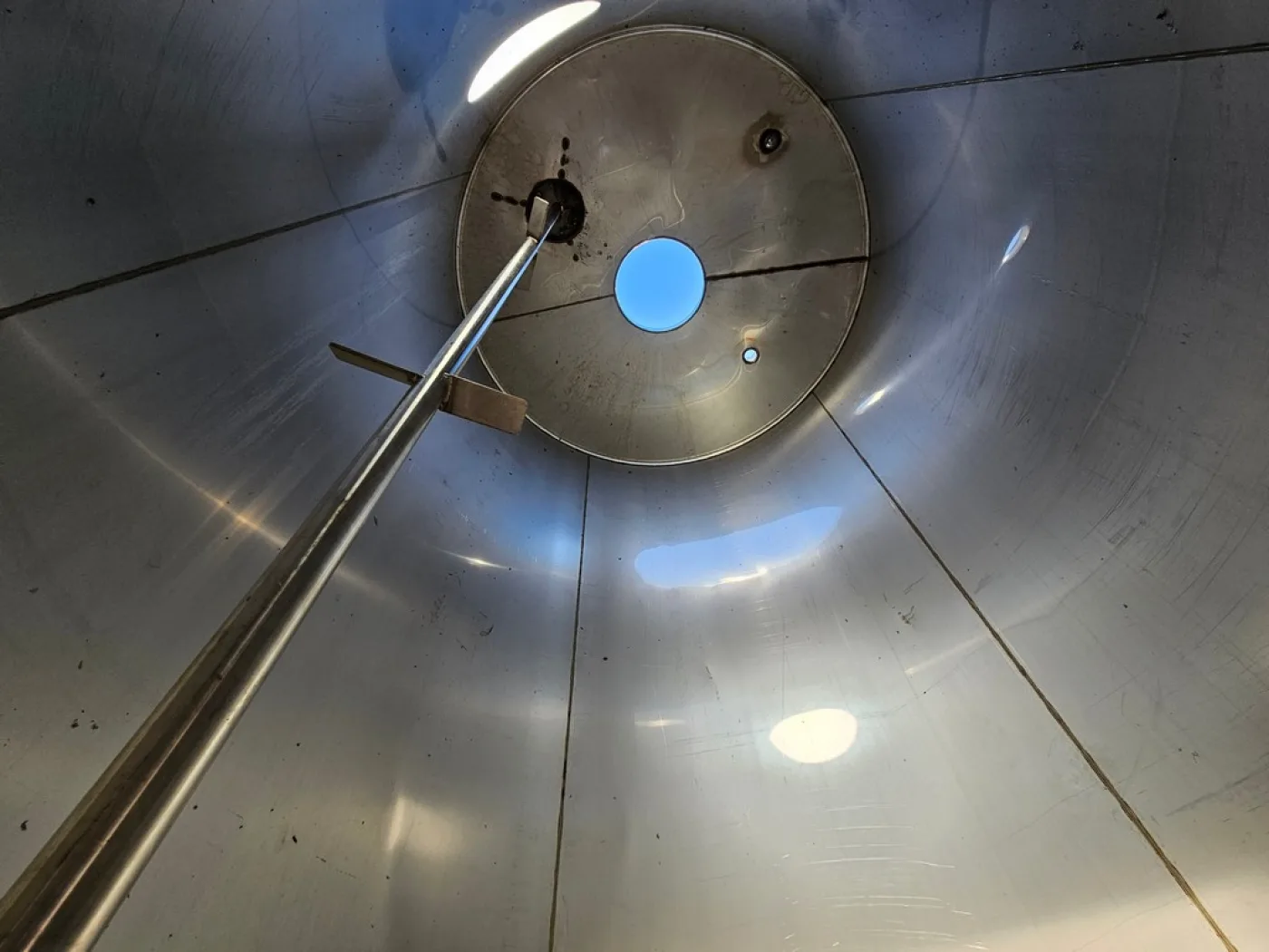 STAINLESS STEEL TANK/MIXER CAPACITY HL 60 ABOUT WITH MIXER, SECOND-HAND EQUIPMENT - 5