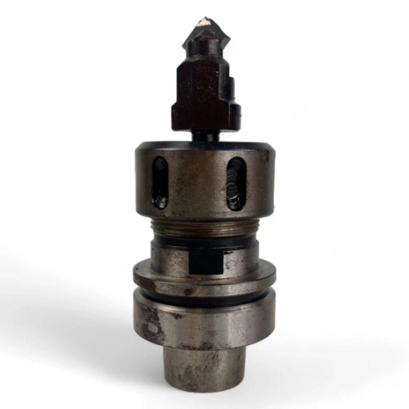 HSK 63 F Spannzangenfutter mit Spannzange und WPL HW Fräser D=21 L=16 mm