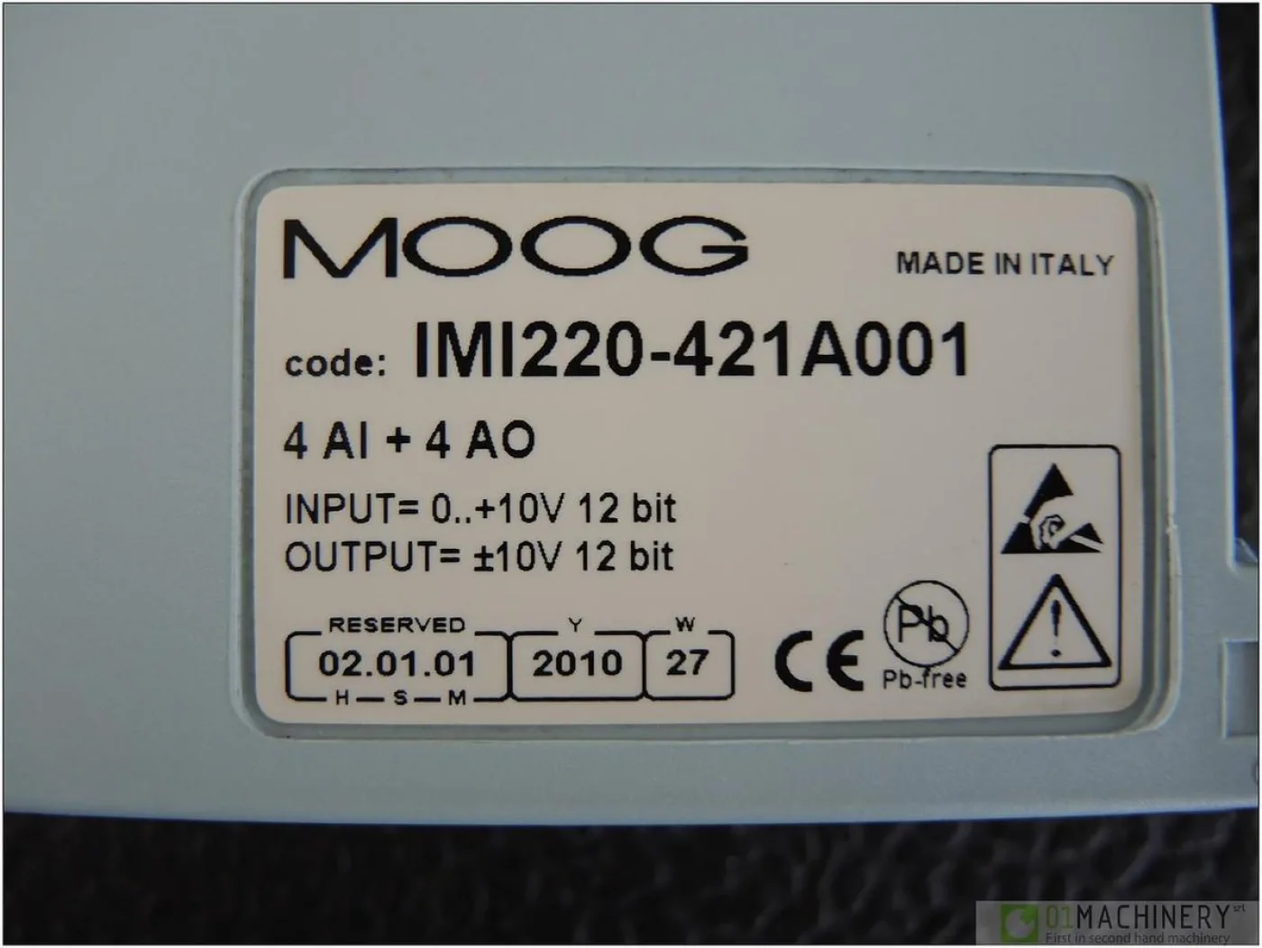 2010 MOOG IMI220-421A001 AI2563 - 3