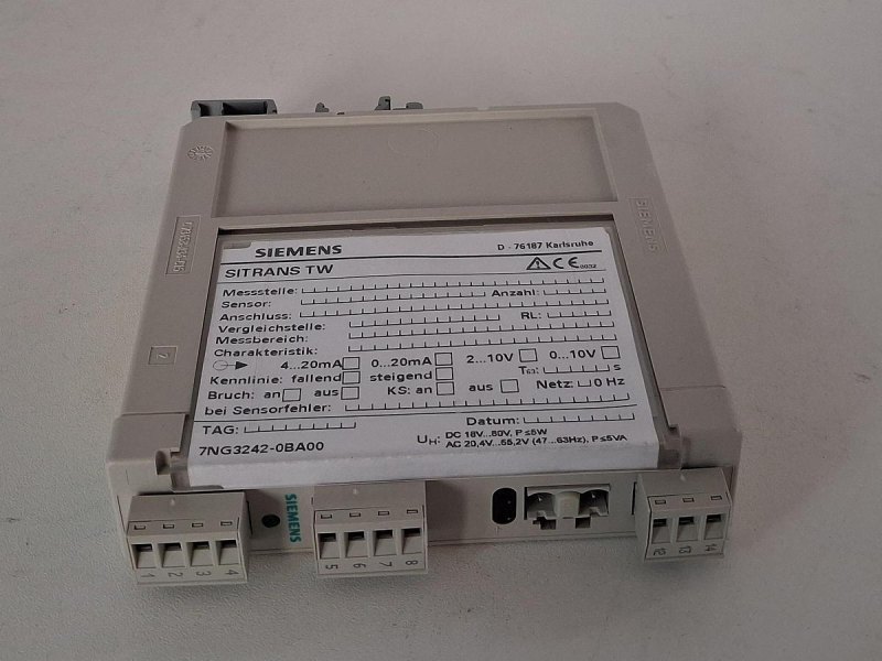Siemens SITRANS TW 7NG3242-0BA00 Temperaturmessumformer