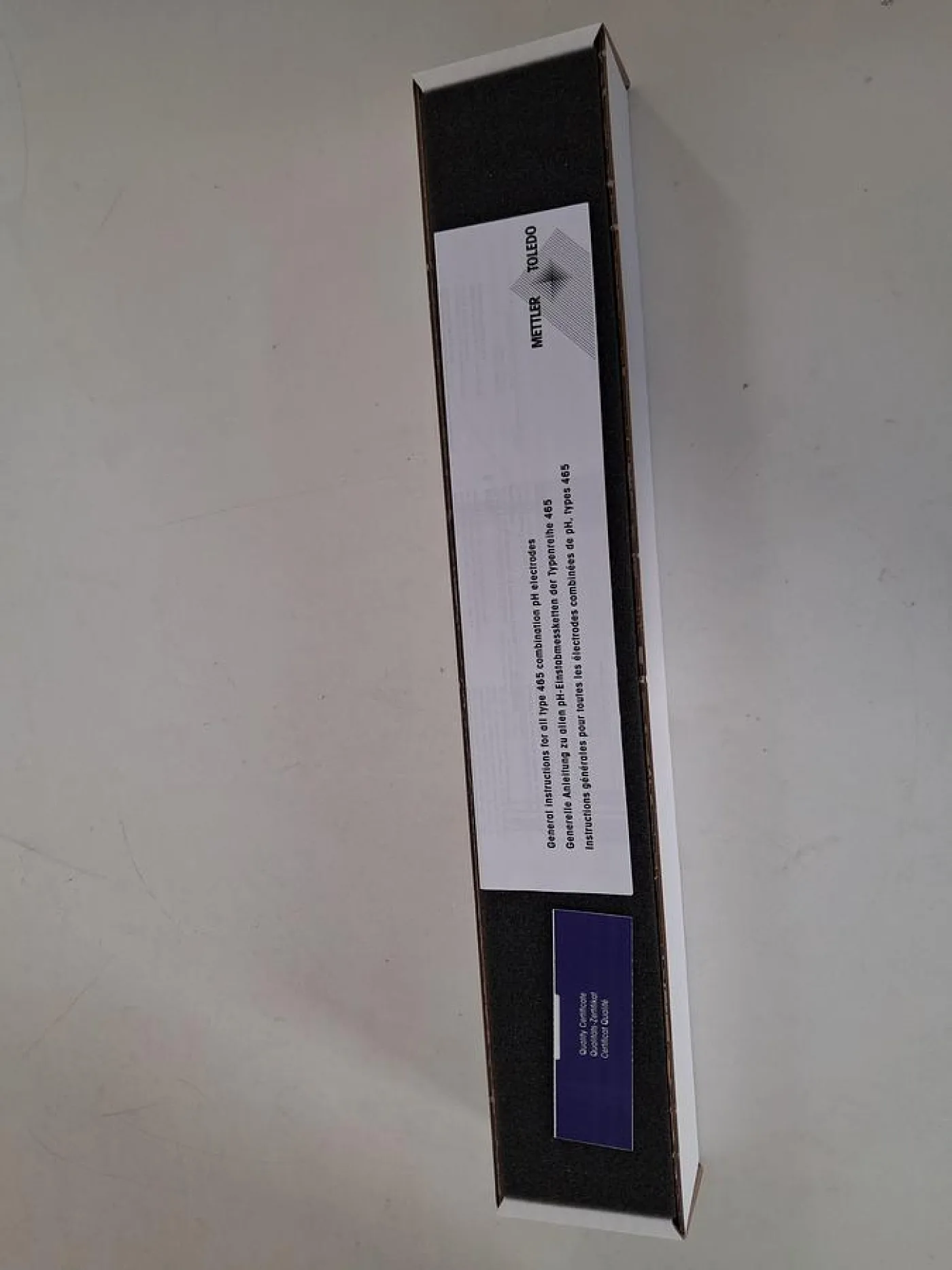 Mettler Toledo HA465-50-SC-T-ST/250 Combination pH Electrode - 3